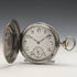 Around 1925 Vintage Longines pocket watch silver side hunter case works well